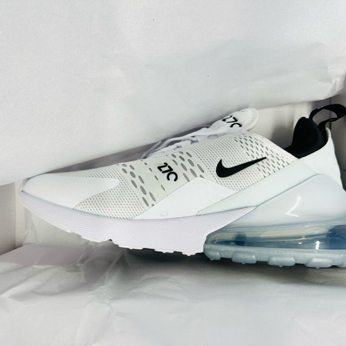 Nike Air Max 270 athletic shoes new, size 43, white