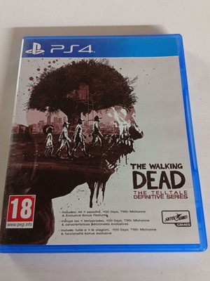 The Walking Dead Definitive Edition PS4 game like new