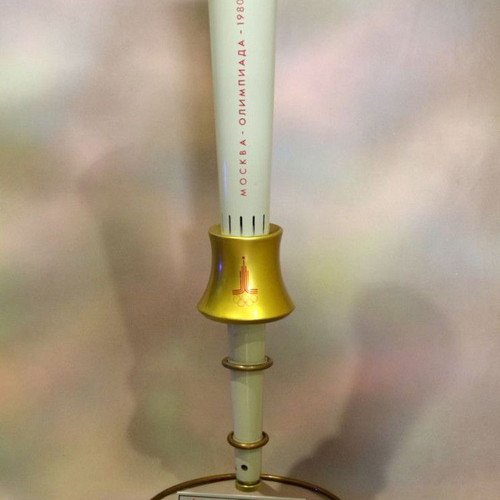 Inox Base for Olympic Torch Moscow 1980 new