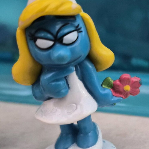 Peyo Smurfs figures used, set of 3
