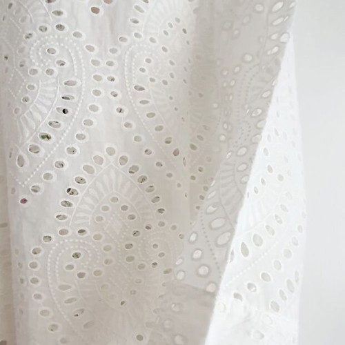 Shirt tunic new with embroidered design and hand-painted flowers