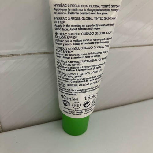 Uriage Hyséac 3 Tinted SPF 50+ 40ml used