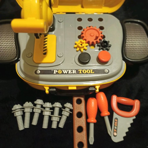 Carpentry tool set new in case with wheels