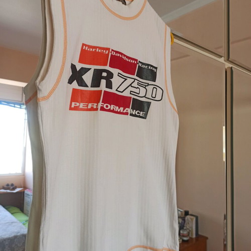 Vintage Harley-Davidson Racing XR750 sleeveless top size L like new