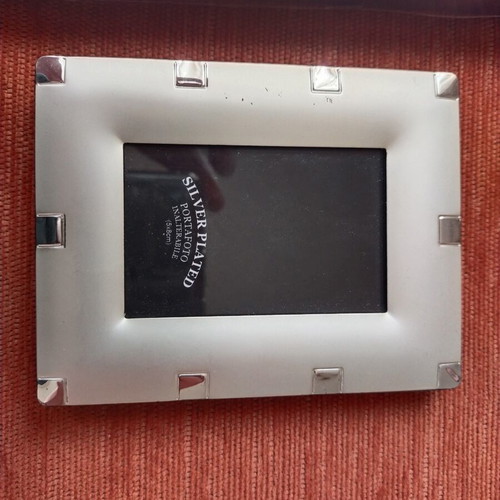 Photo frames new, small, silver, Italian