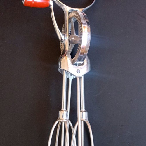 Vintage hand mixer inox like new