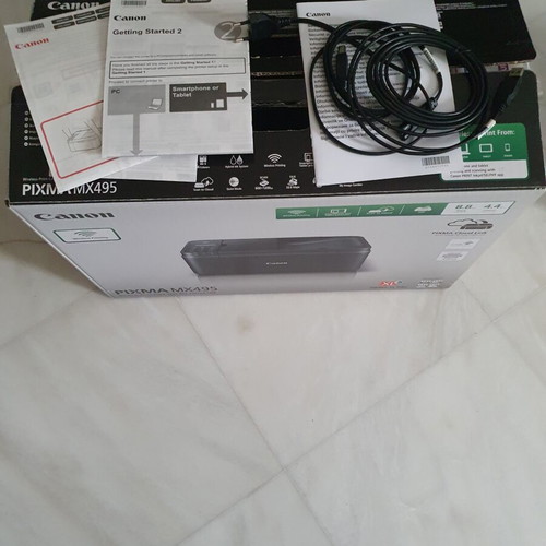 Canon Pixma MX495 multifunction printer like new, Wi-Fi