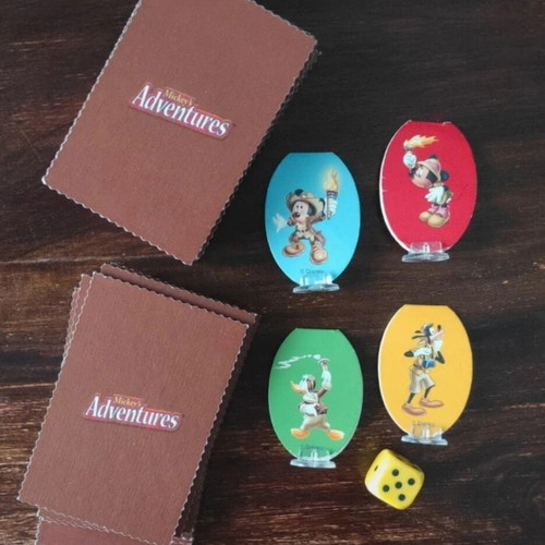 Mickey's Adventures The Curse of the Pharaohs board game like new