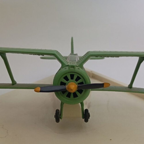 Polikarpov I-153 "Chaika" metal airplane model 1:72 scale used