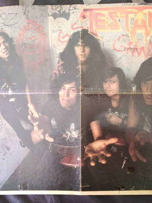 Testament, Forbidden, Exodus poster used, Bay Area Thrash