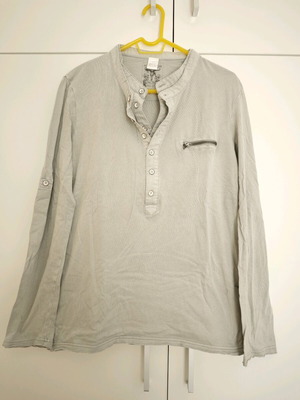 La Redoute Collections long-sleeve shirt size M like new, grey