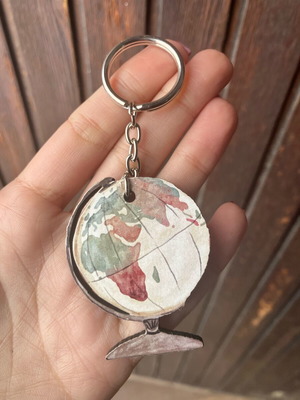 Wooden keychain new