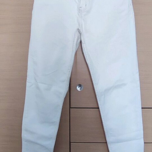 Mango mom fit jeans new, size 38, white