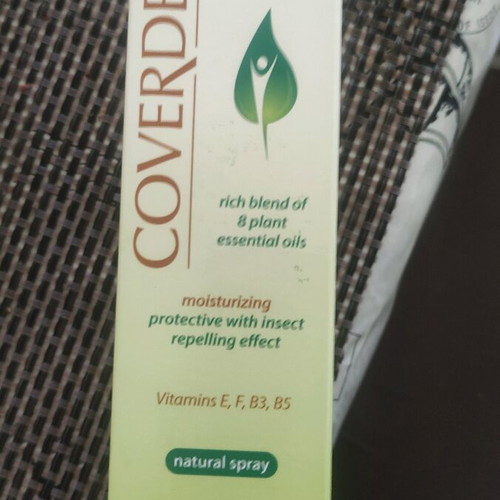 Coverderm insect repellent spray 100ml hypoallergenic, pack of 12