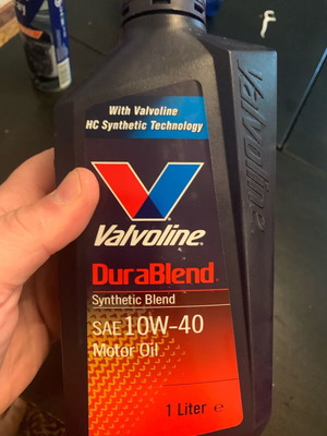 Valvoline Durablend 10w40 1lt collectible new