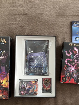 Kosmogonia 2086 board game with expansion