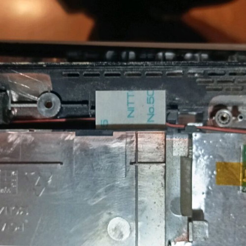 Asus X52F covers used with touchpad and speakers