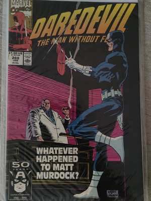 Daredevil #288 Marvel comic book 1991