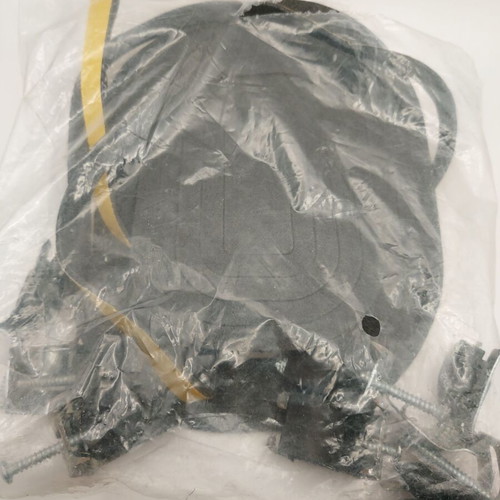 Sink supports and rubber like new, pack of 7 pieces