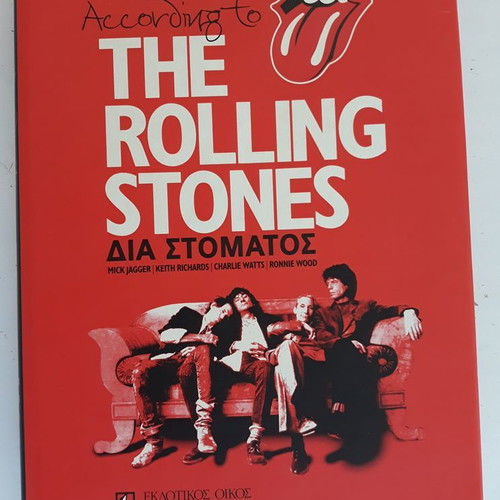 Rolling Stones book like new