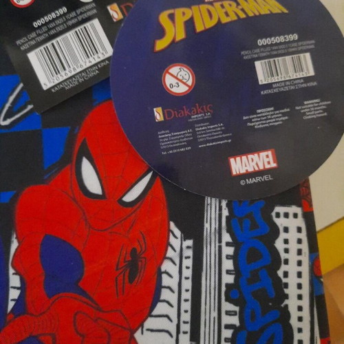 Spider-Man school pencil case Must new with accessories