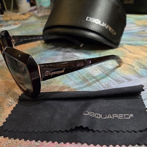 Dsquared2 sunglasses with original case and cleaning cloth