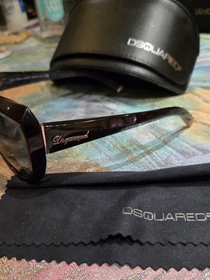 Dsquared2 sunglasses with original case and cleaning cloth