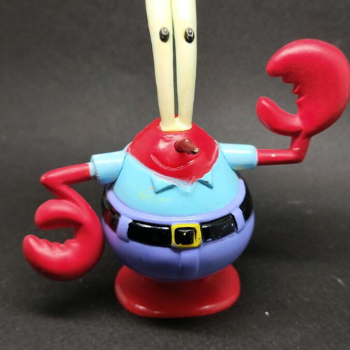 Mr Krabs figure used, collectible SpongeBob Viacom 2011