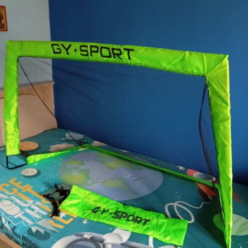 GY-SPORT foldable children's football goal 120x90 cm