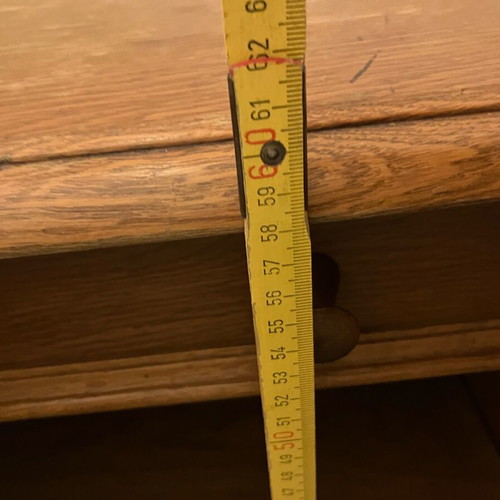 Wooden TV stand used