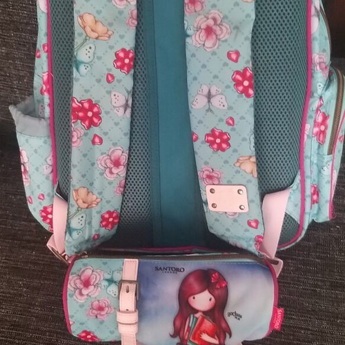 Santoro school backpack and pencil case for primary school