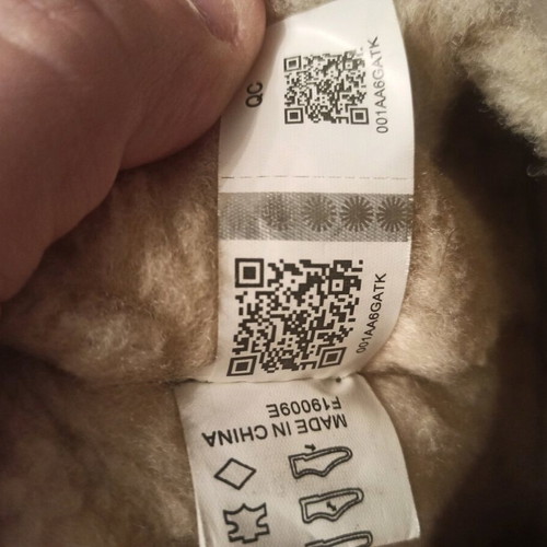Ugg boots used, size 41, beige and brown