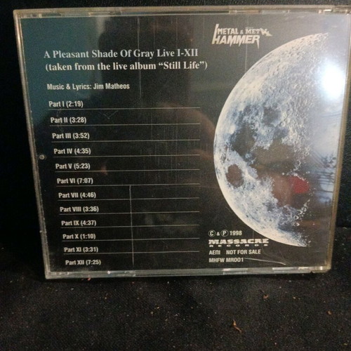 Fates Warning CD like new, metal