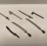 Lego weapons set