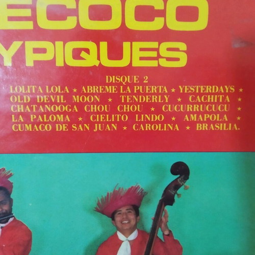 Los Matecoco Succes Typiques double vinyl like new, two discs