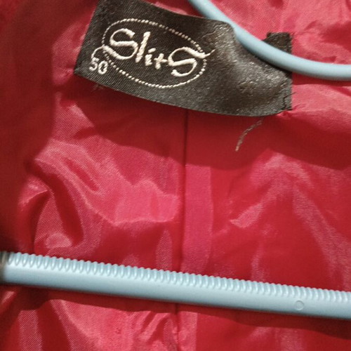 Coat new, red, size L/XL