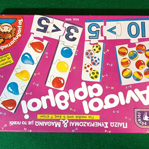 Dourios Anisoi Arithmoi board game new