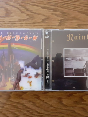 Rainbow pack Ritchie Blackmore's 1 CD and Finyl Vinyl 2 CD remasters like new, rock