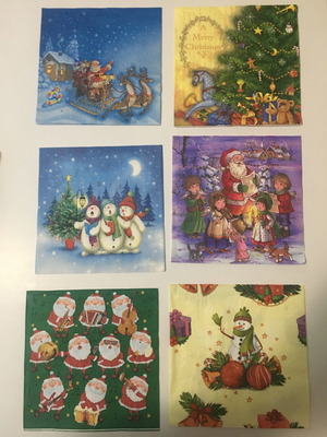 Christmas napkins new collection