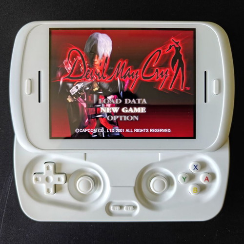 Anbernic RG Slide handheld console with 7K games, 256GB storage, 4.7 inch 120Hz touchscreen