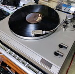 JVC L-A11 turntable used, semi-automatic, fully functional