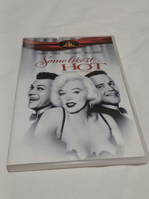 DVD Some Like It Hot σαν καινούργιο, κλασική κωμωδία με Marilyn Monroe