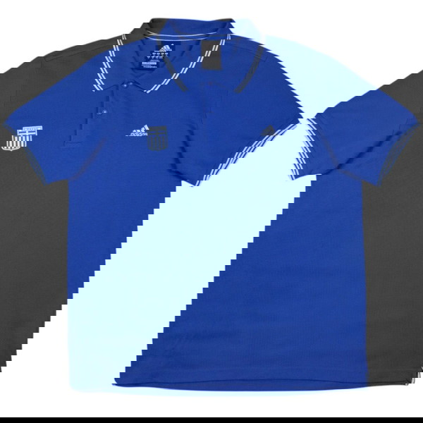 Vintage 2014 Adidas Hellas Polo Shirt