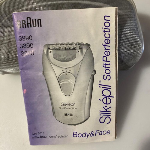 Braun Silk-épil SoftPerfection epilator like new with accessories