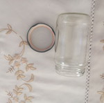 Small glass jar