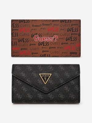 Guess wallet with clasp, new, black