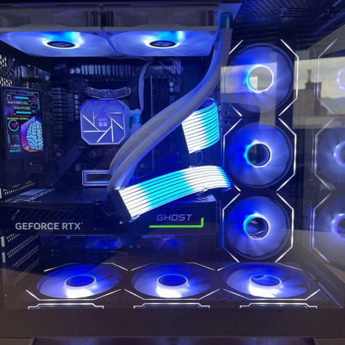 Abox PC Ryzen 5 5500 with RTX 5060 and Thermalright Aqua Elite 240 v3 AIO cooler like new