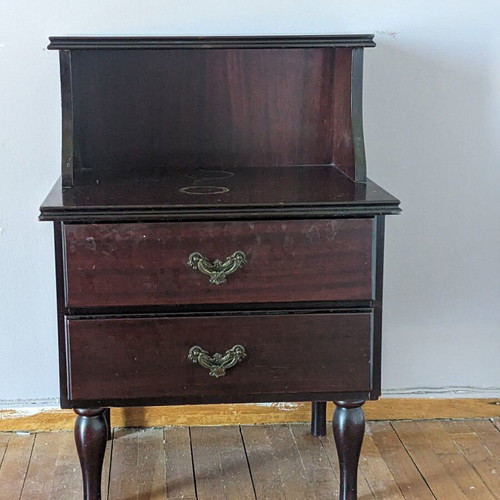 Bedroom nightstand set made of solid wood like new