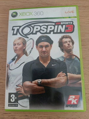 Top Spin 3 Xbox 360 μεταχειρισμένο σε πολύ καλή κατάσταση