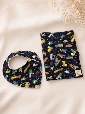 Gift set bib and book cover made to order